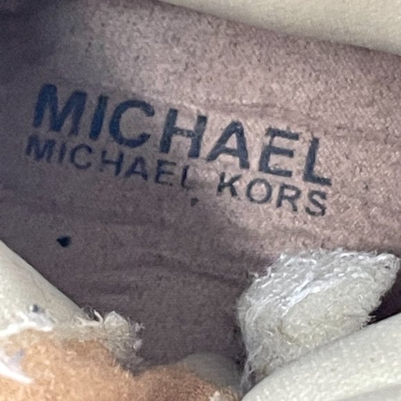 Michael Kors Kids Tan Pamina Boot Size 7 - Picture 9 of 12